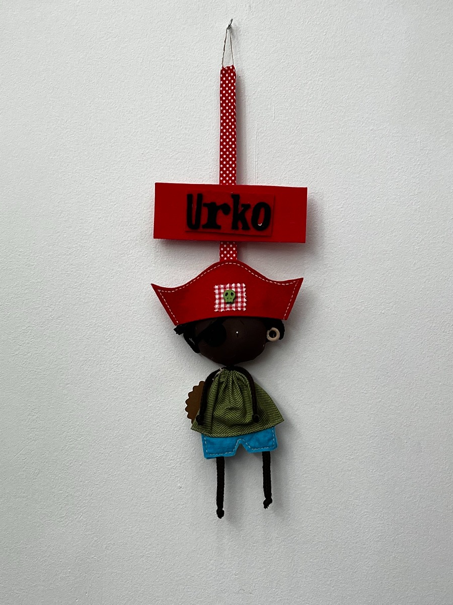 PIRATA TRAPO PEQUEÑO PERSONALIZADO ROJO