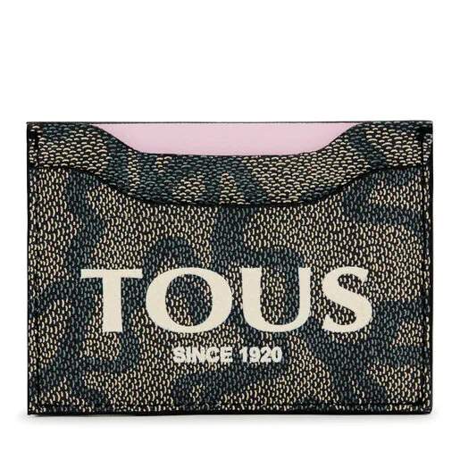 Tous Mujer Tarjetero Kaos Legacy Negro Malva