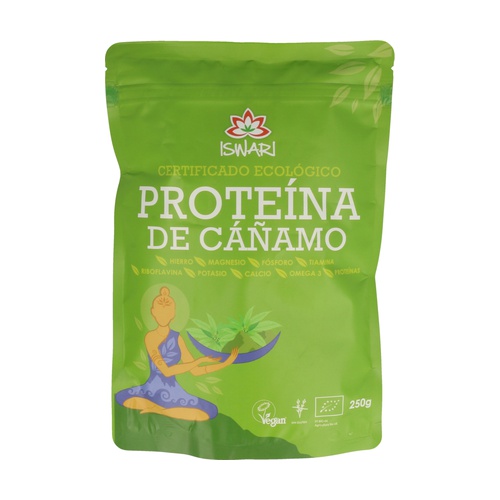 Proteína de cáñamo en polvo 250 gr ISWARI