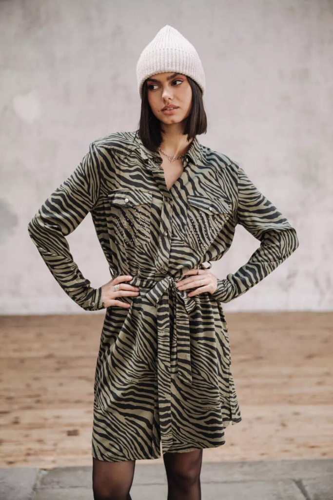 FREEMAN T. PORTER VESTIDO ZEBRA RAVISSA SVANNA