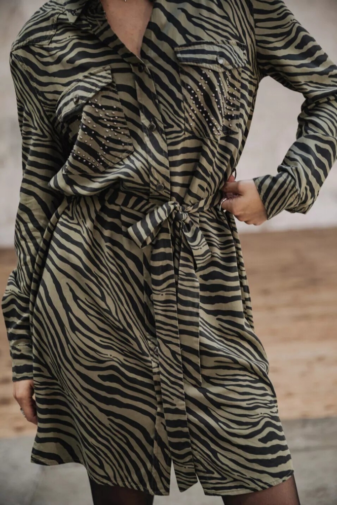 FREEMAN T. PORTER VESTIDO ZEBRA RAVISSA SVANNA