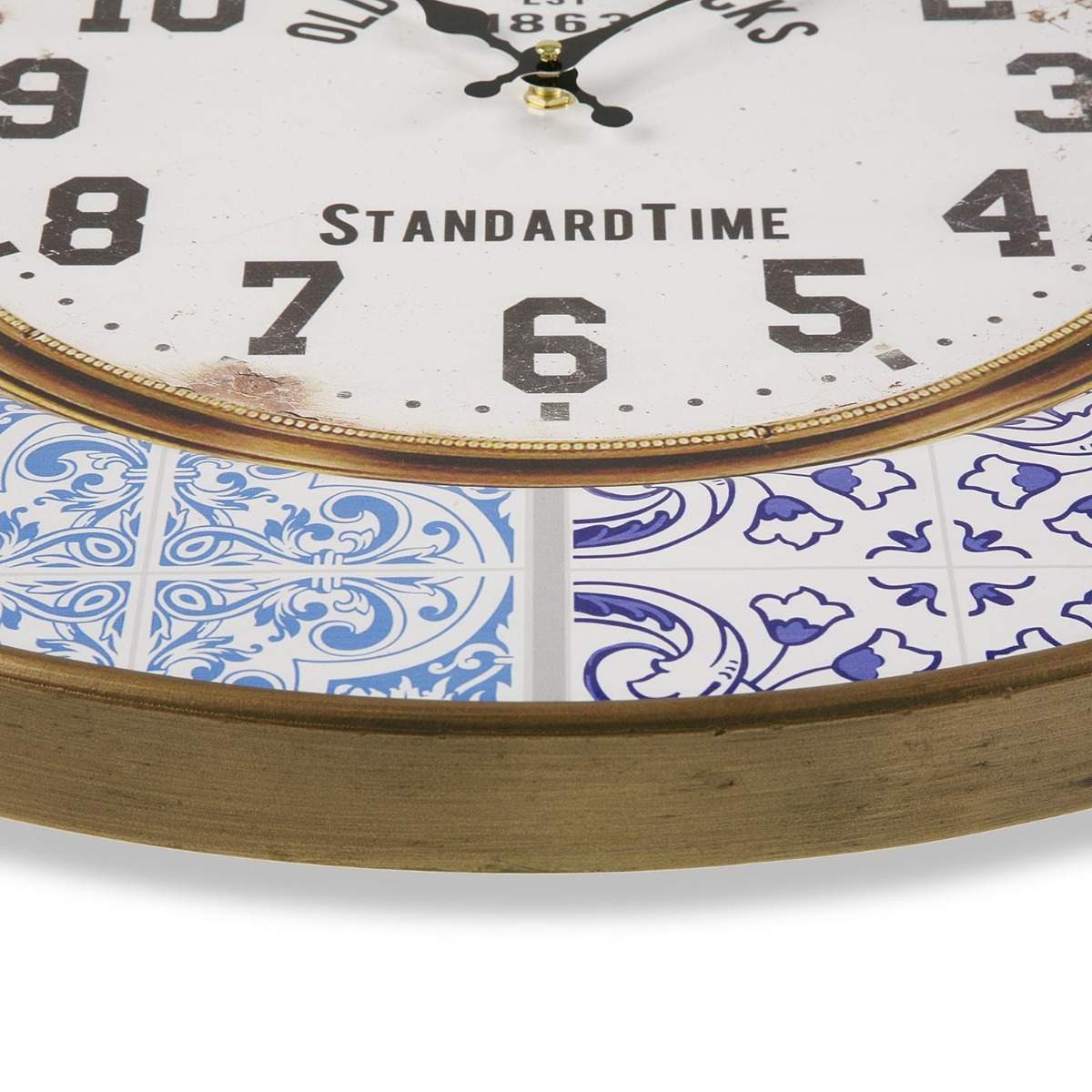 RELOJ PARED METAL 63CM