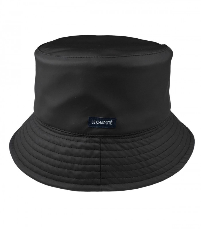 SOMBRERO BOB IMPERMEABLE MATE NOIR LE CHAPOTE