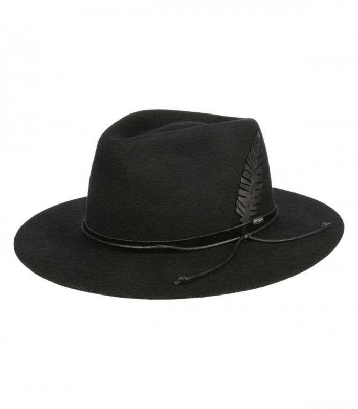 SOMBRERO DE LANA JACKSFIELD NEGRO STETSON
