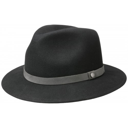 SOMBRERO TRAVELLER WOOLFELT BY LIERYS NEGRO STETSON