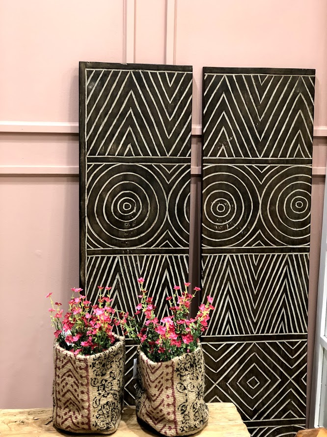 Panel decorativo madera