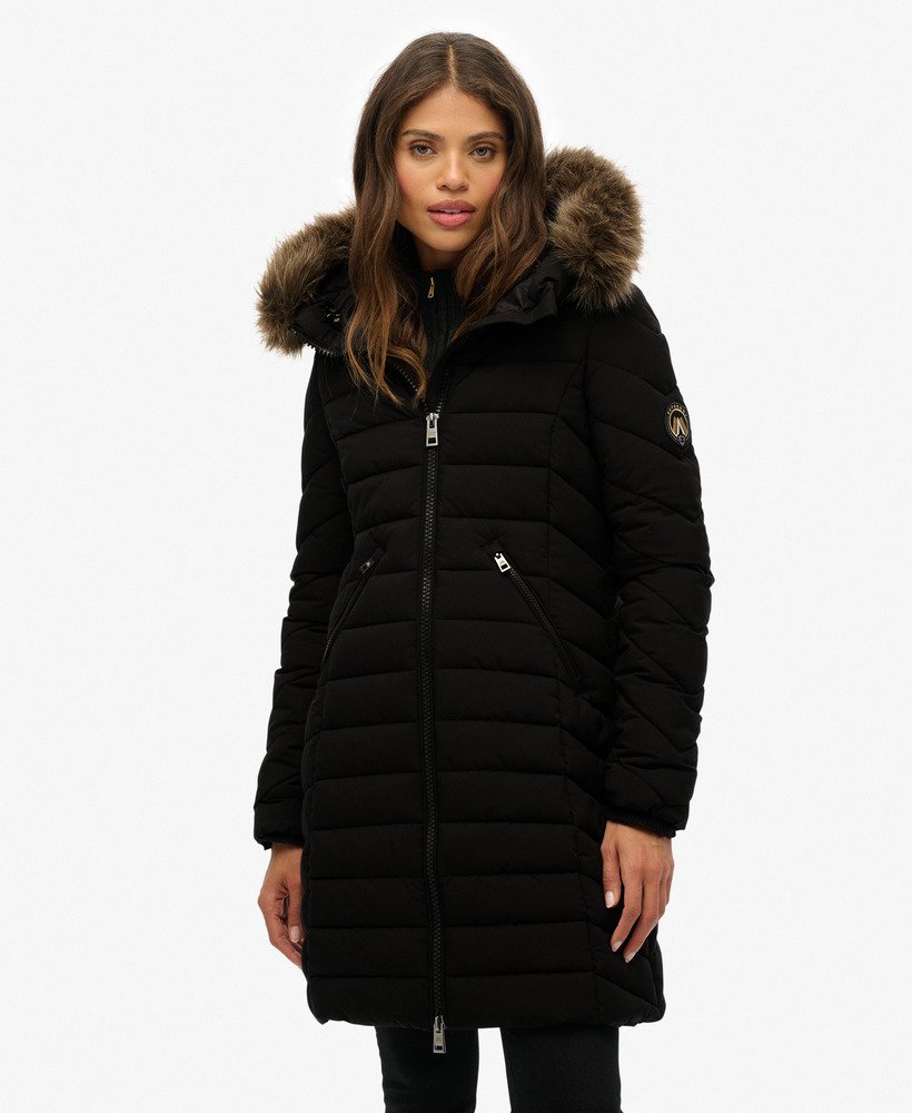 ABRIGO ACOLCHADO Y ENTALLADO SUPERDRY