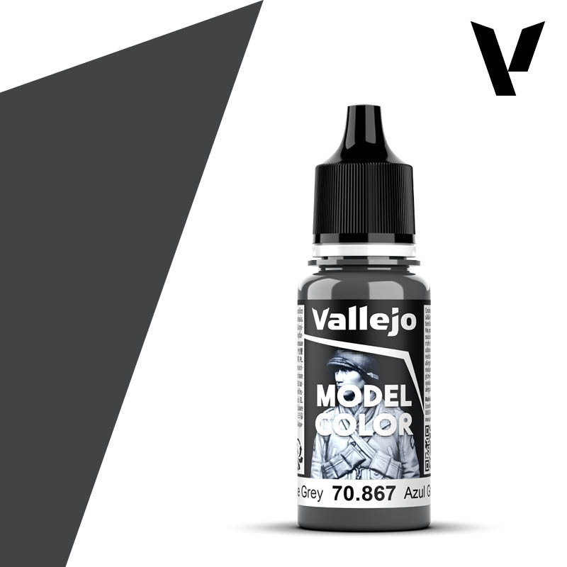 Vallejo Model Color 70.867 Azul Gris Oscuro