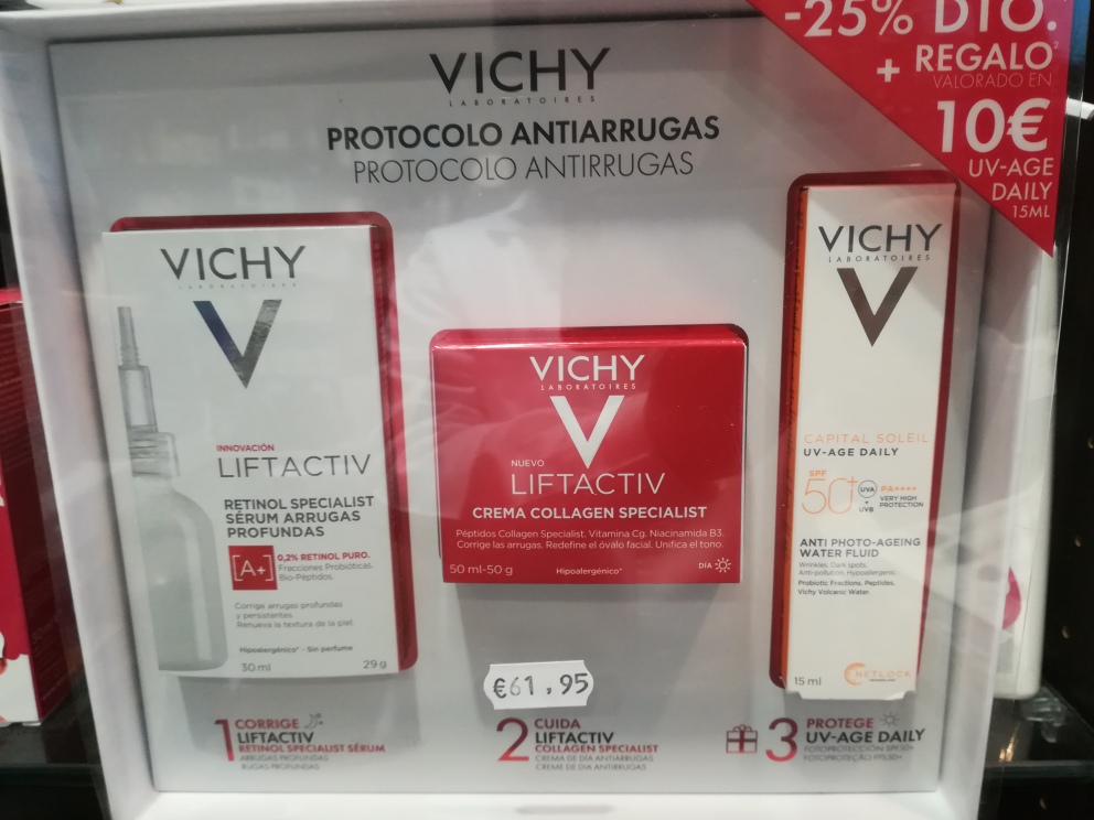 VICHY cofre Navidad antiarrugas