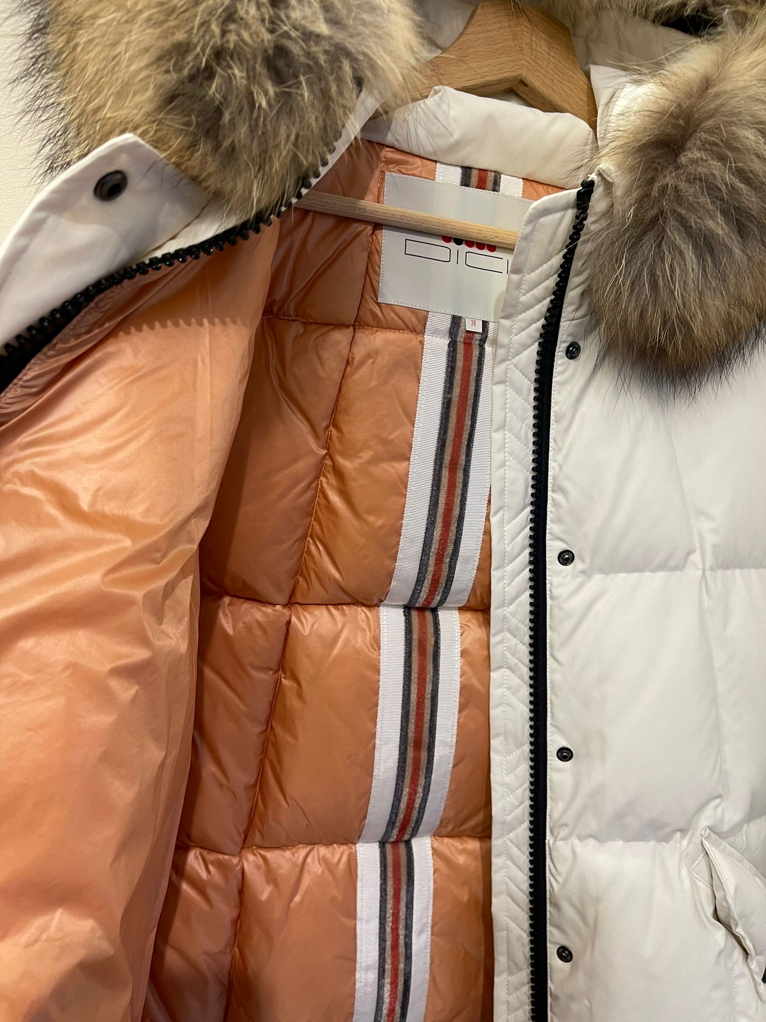 Plumífero blanco DICHI