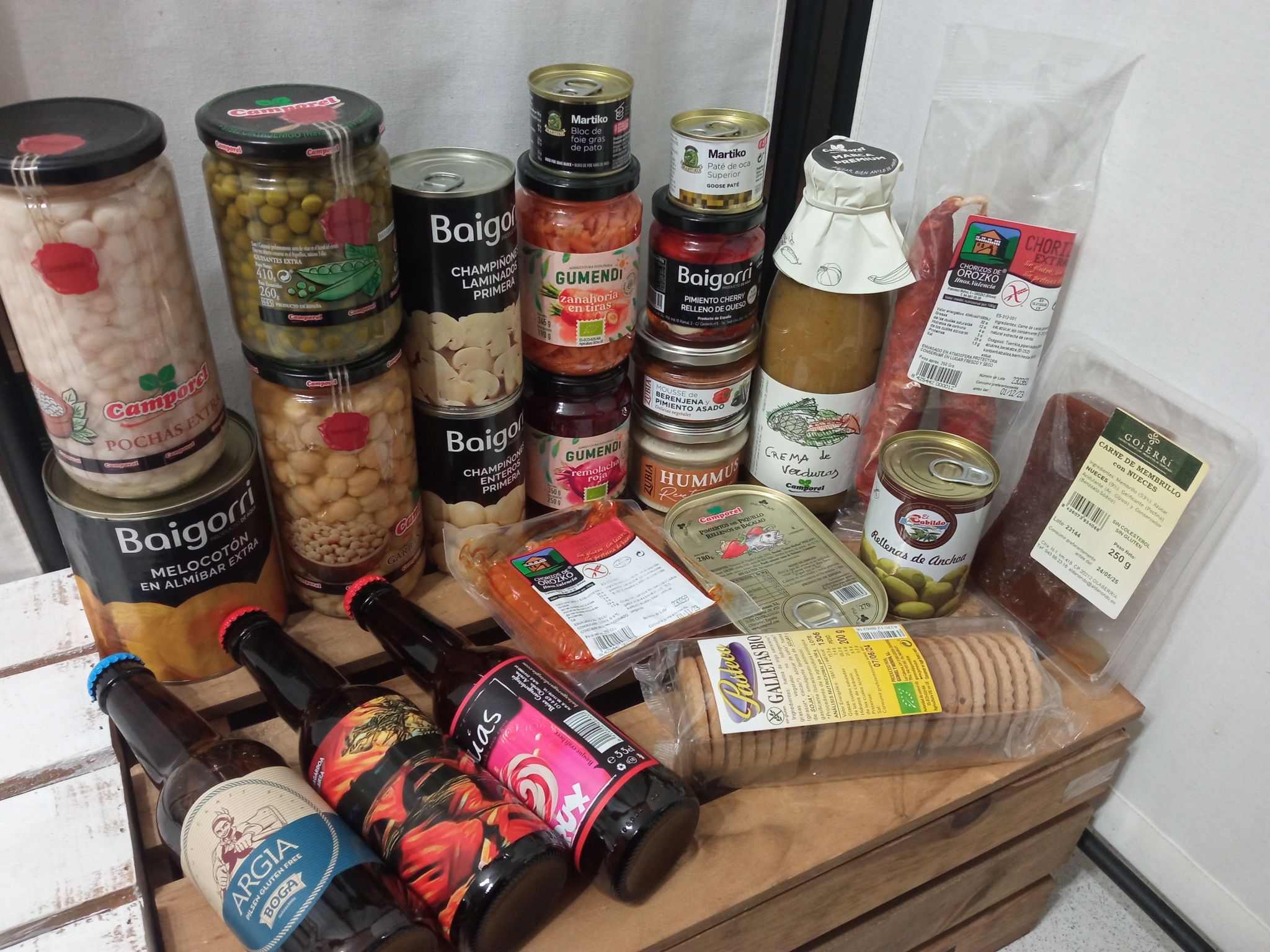Cesta de regalo EMALDI GLUTEN FREE