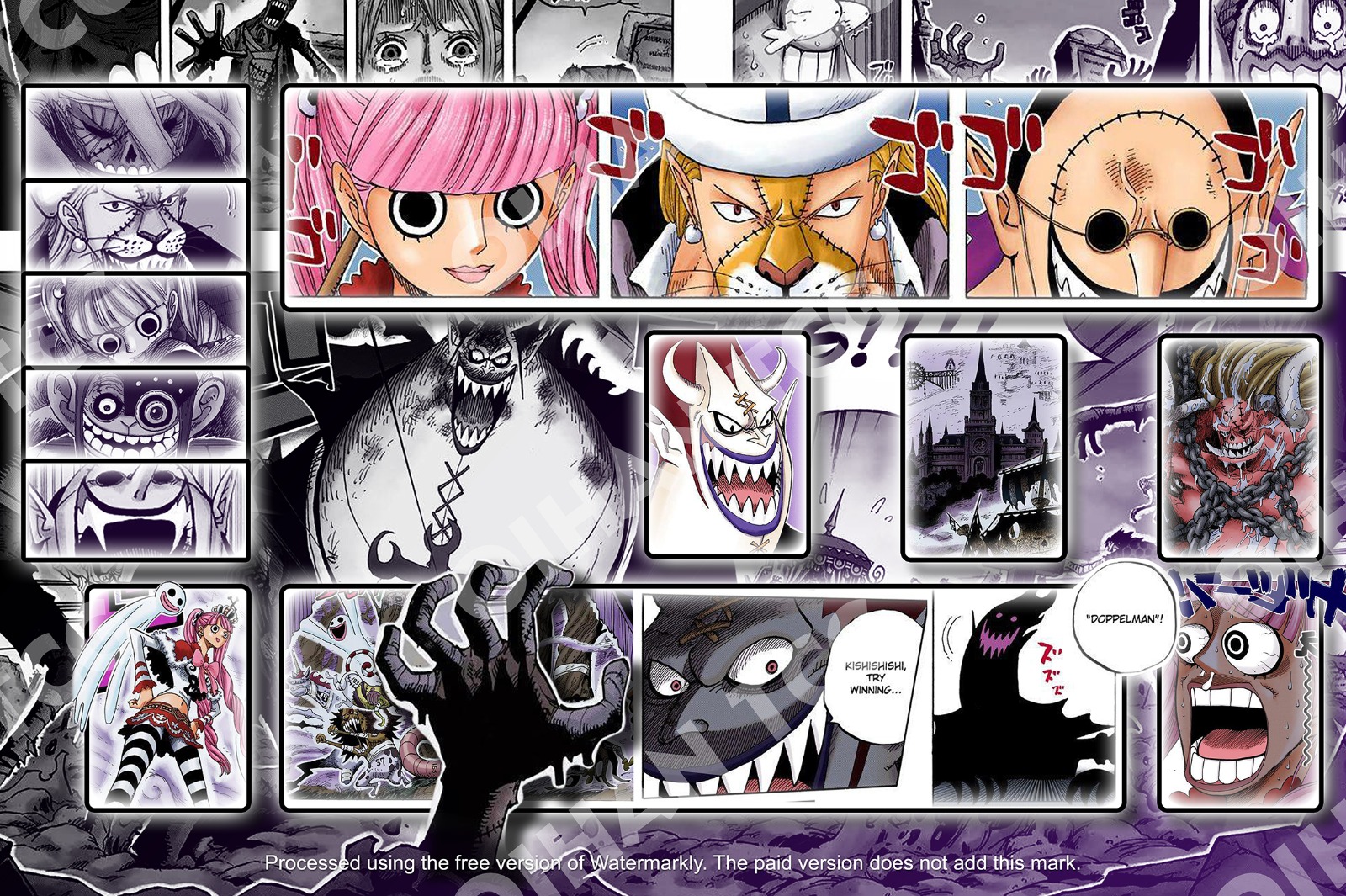 Gecko Moria - Playmat / One Piece