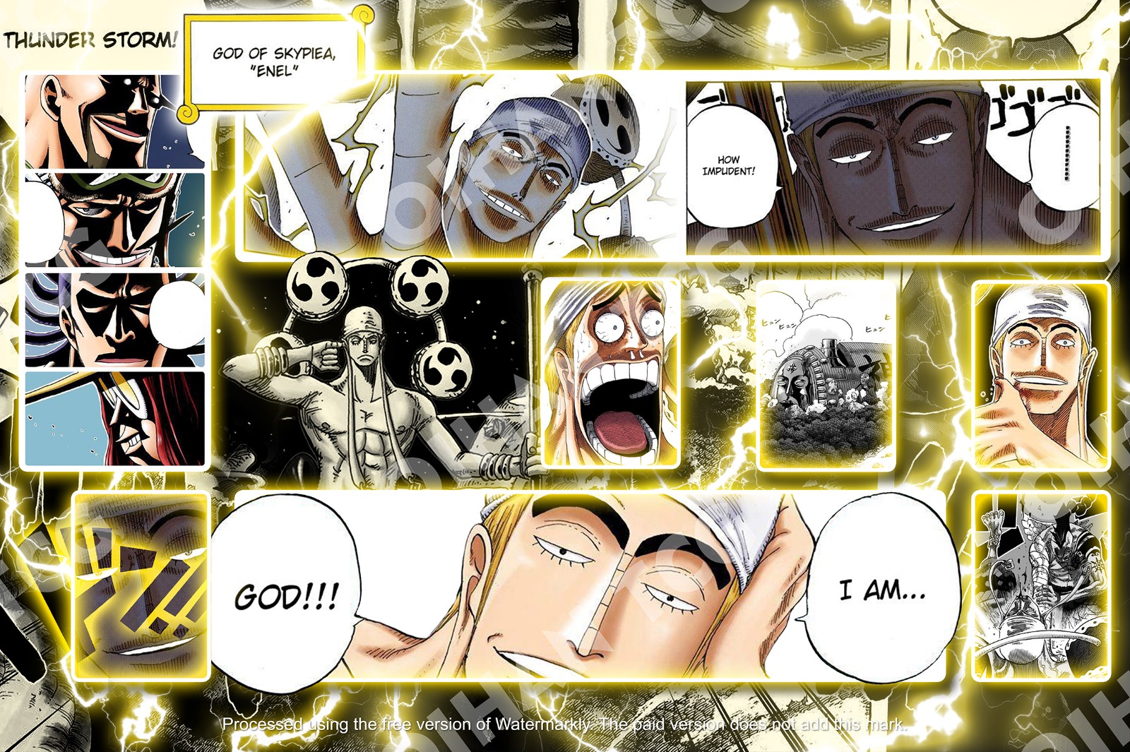 Enel - Playmat / One Piece