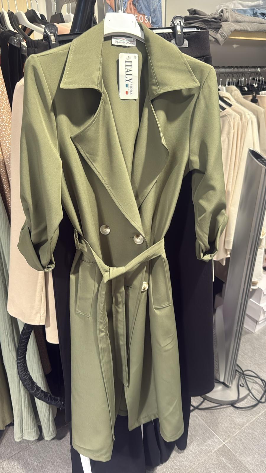 Gabardina Verde